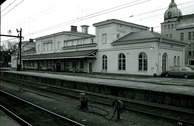 Gamla Järnvägsstationen från norr
