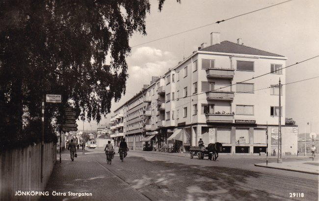 Ö Storgatan från undergången 1940-talet