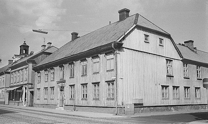 Ö Storgatan/Björngränd 1975