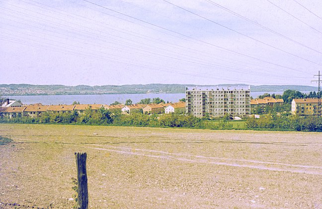 Utsikt från  Ekhagen 1950-talet