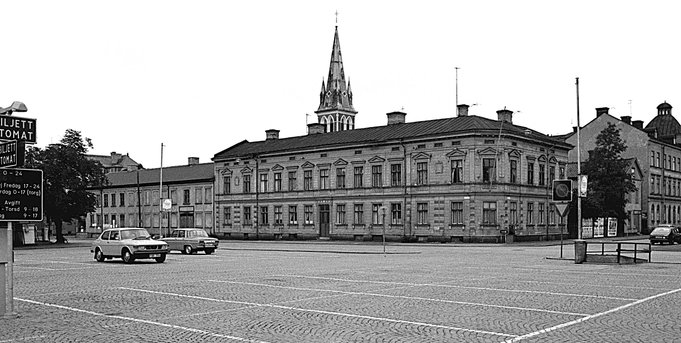 Korsningen Kapellgatan/Oxtorgsgatan 1975
