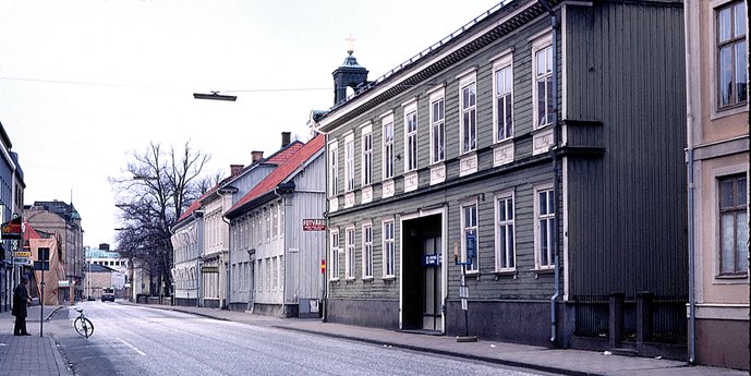 Ö Storgatan från Björngränd 1981