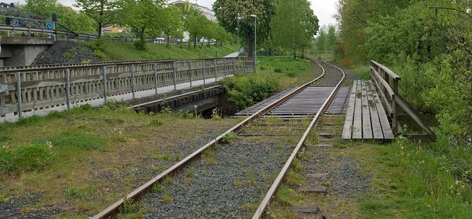 Järnvägen över Tabergsån 2007