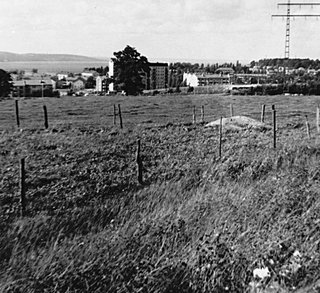 Utsikt från Ekhagen, 1960-talet