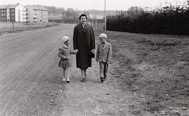 Hermansvägen, mitten av 1950-talet