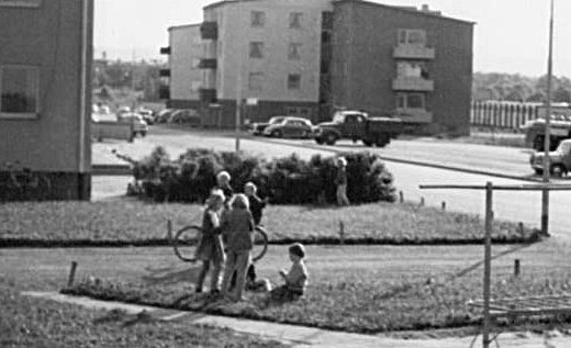 Hermansvägen, början av 1960-talet