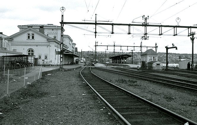 Gamla Järnvägsstationen från väster